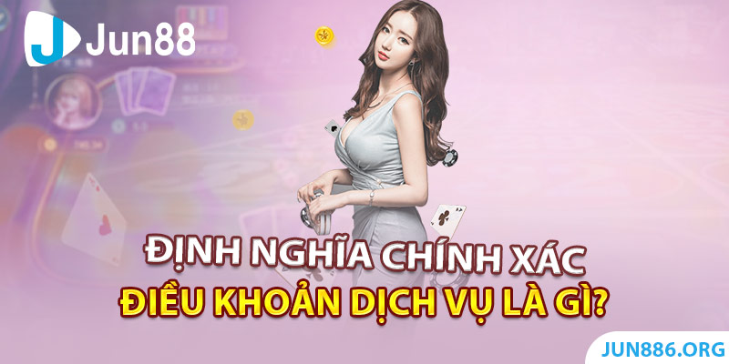 Định nghĩa chính xác điều khoản dịch vụ là gì?